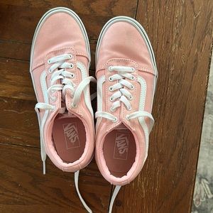 Girls size 4 vans excellent used condition